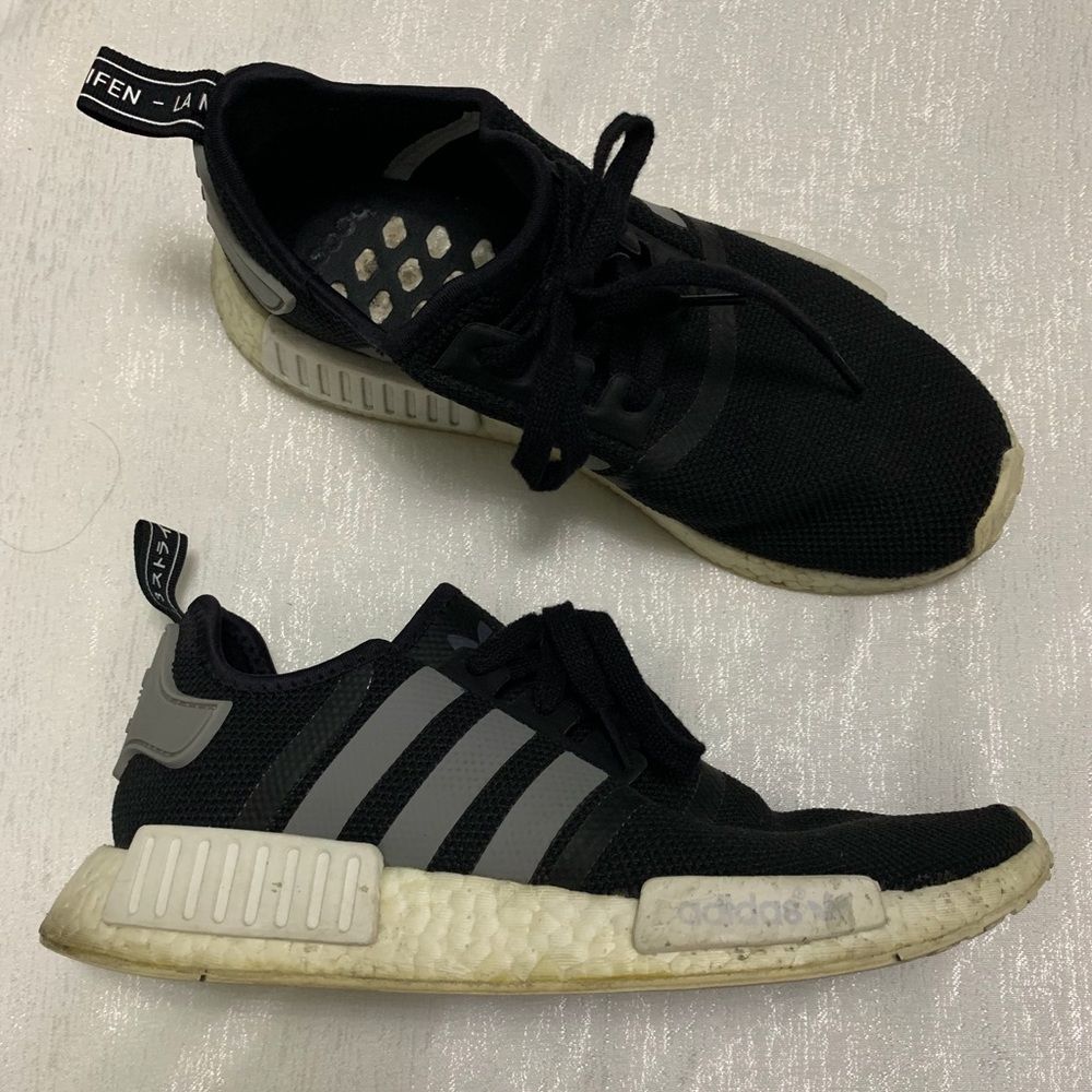 adidas NMD - black/white size 9